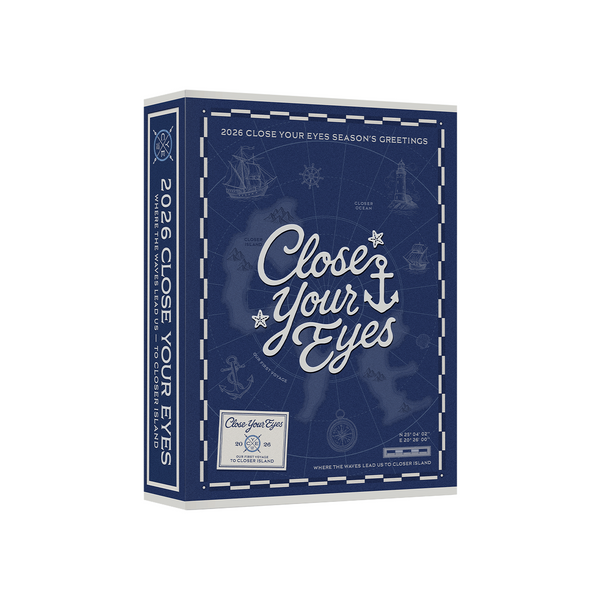 [케타포 Special Gift] 클로즈 유어 아이즈 (CLOSE YOUR EYES) - 2026 SEASON'S GREETINGS-thumbnail