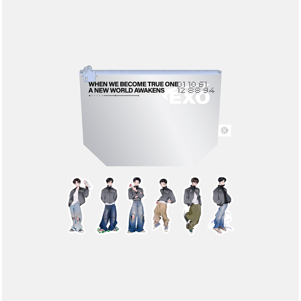 EXO - [2025 FANMEETING [EXO'verse] MD] POUCH + STICKER SET