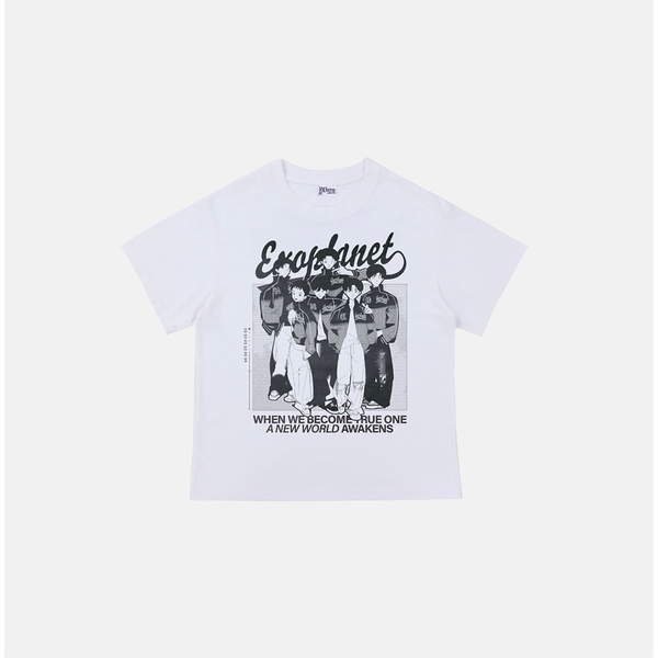 EXO - [2025 FANMEETING [EXO'verse] MD] ILLUSTRATION T-SHIRT
