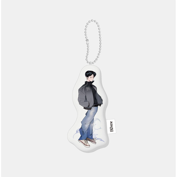 EXO - [2025 FANMEETING [EXO'verse] MD] RANDOM CUSHION KEY RING