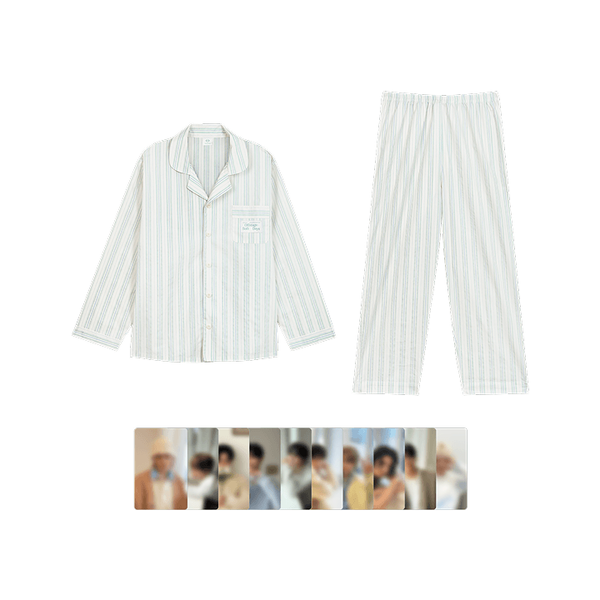TREASURE - [SOFTDAYS] STRIPE PAJAMA SET