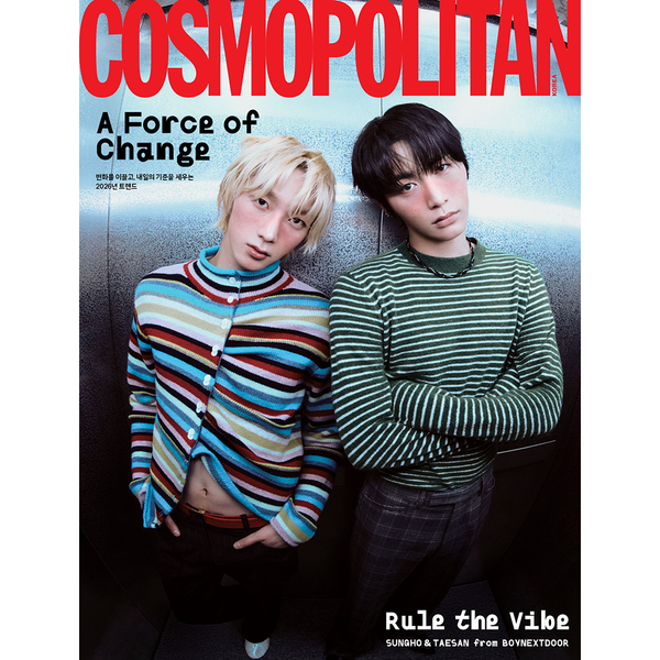 [雑誌] [25-12-26] COSMOPOLITAN 2026.01 A Type (表紙 : BOYNEXTDOOR : SUNGHO & TAESAN)
