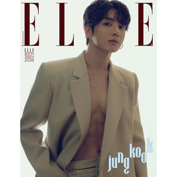 [杂志] [25-12-26] ELLE 2026.01 H Type (封面 : BTS : JUNG KOOK / 内页 : BTS : JUNG KOOK 62p)