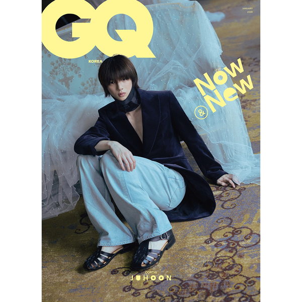 [杂志] [25-12-26] GQ KOREA 2026.01 D Type (表紙 : CORTIS : JUHOON / 内容 : CORTIS : JUHOON 24p)