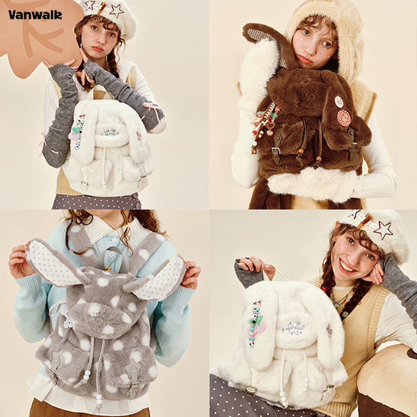 [VANWALK] Elephant Backpack (3color)