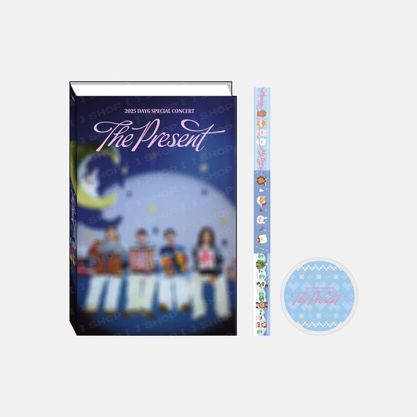 DAY6 - [2025 Special Concert [The Present] MD] POSTCARD BOOK & MASKING TAPE SET