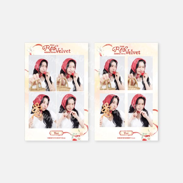 레드벨벳 (Red Velvet) - [2026 SM ARTIST SEASON'S GREETINGS MD] 네컷포토 SET