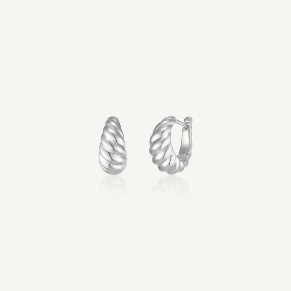 [MSGRN] Zero Shell Hoop Earrings (2color)