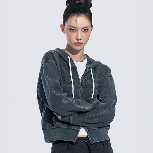 ダイヤ　スカルウィング刺繍 ジップアップフーディ jp.ktown4u.com : [Superdry] ウィメンズ ヴィンテージ アップリケ