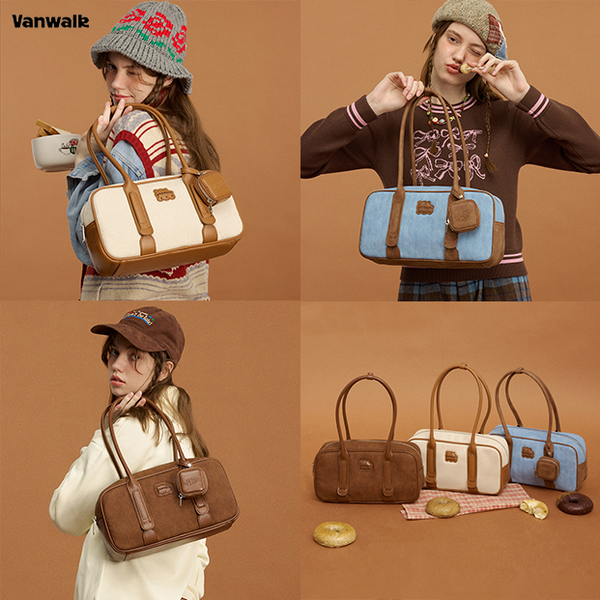 [VANWALK] Enamel Tote Bag (2 colors)