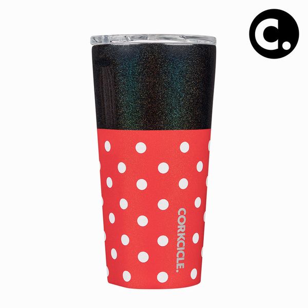 [콕시클] 스텐텀블러 보온 보냉컵 리유저블컵 470ml, 콜라보-미니마우스 도트레드
