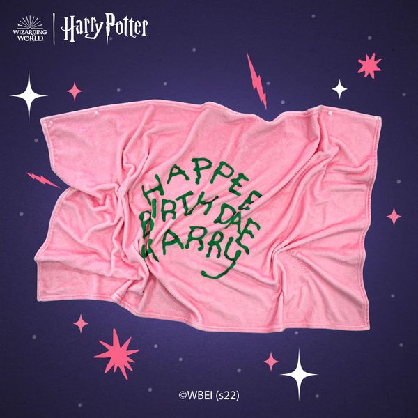 [Harry Potter] 超细纤维毯_生日