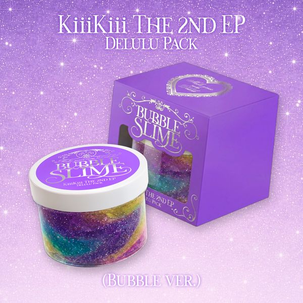 KiiiKiii - 2nd EP Album [Delulu Pack] (Bubble. Ver.) (Limited Edition)