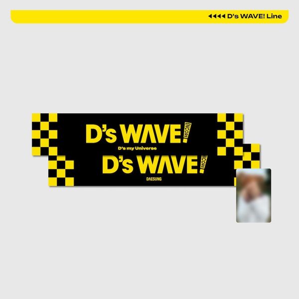 DAESUNG - [D's WAVE!] Slogan Towel