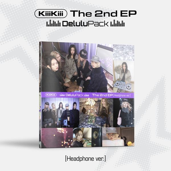 KiiiKiii - 2nd EP Album [Delulu Pack] (Headphone. Ver.)