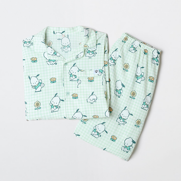 [SPAO] [サンリオキャラクターズ] NEW 長袖パジャマ（ライトグリーン）