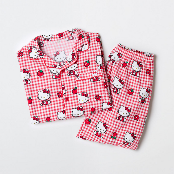 [SPAO] [サンリオキャラクターズ] NEW 長袖パジャマ（RED）