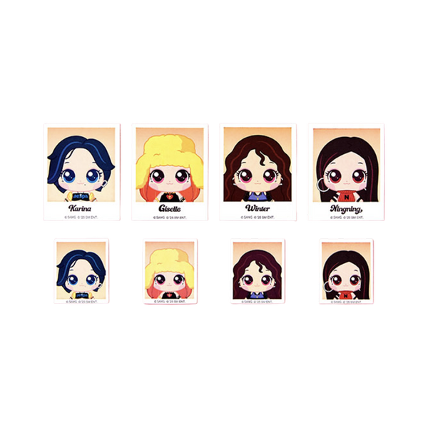 jp.ktown4u.com : [ティニピン] 証明写真ステッカーセット 2種