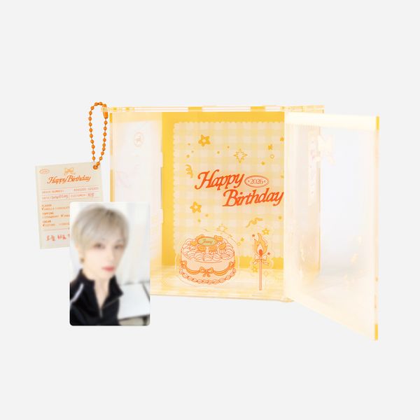 [Not available for shipping via EMS/K-Packet/Small-Packet] JISUNG (NCT) - [2026 SM ARTIST BIRTHDAY] ACRYLIC CAKE BOX