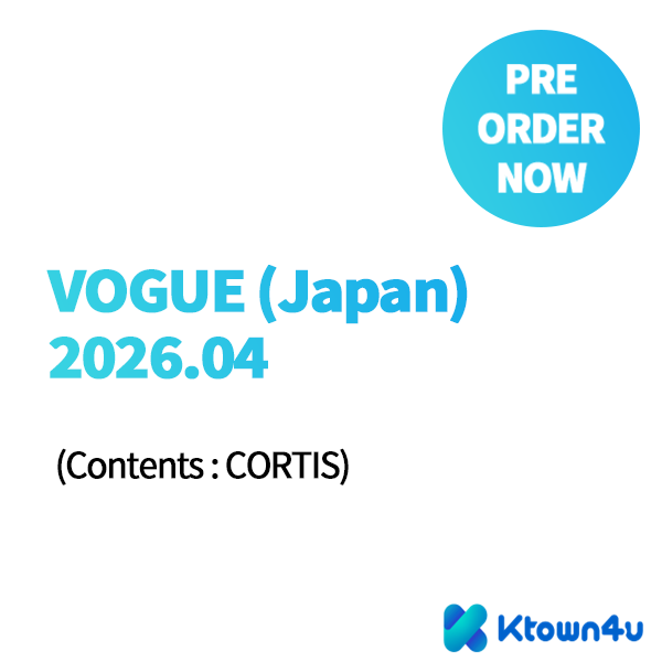 [Magazine] [26-02-28] VOGUE (Japan) 2026.04 (Content : CORTIS)