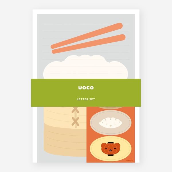 [후카후카스튜디오] 레터세트 [무우우 만두]