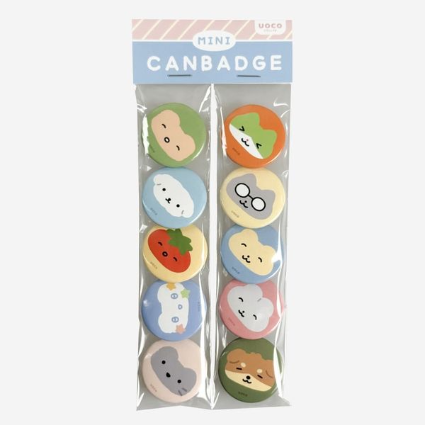 [후카후카스튜디오] 미니 캔뱃지 세트 10개