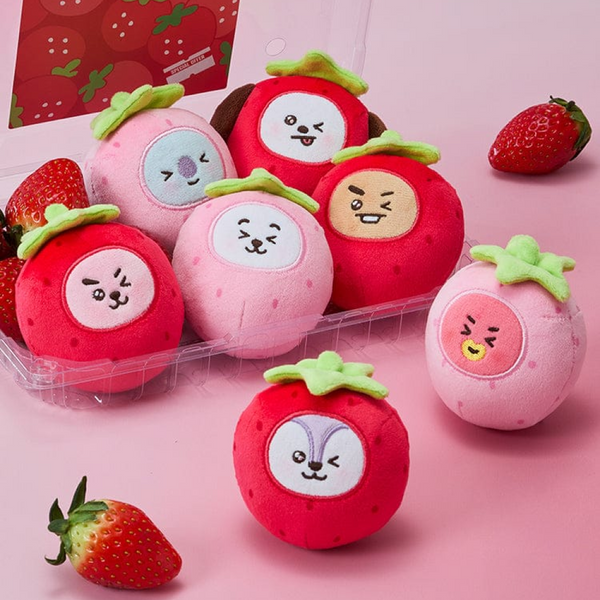 BT21 STRESS BALL STRAWBERRY PARTY (7type)