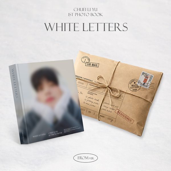 [포토북] 최립우 (CHUEI LI YU) - 1st PHOTO BOOK [WHITE LETTERS] (FROM Ver.)