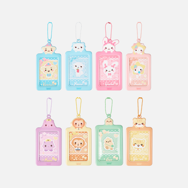 [全款] Hearts2Hearts - [FANMEETING 'HEARTS 2 HOUSE' MD] CHARACTER PHOTO CARD HOLDER SET