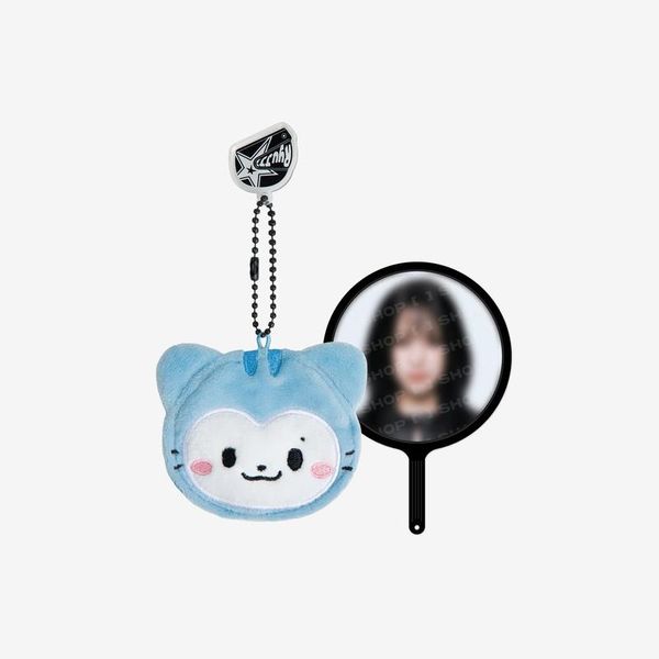 ITZY - [3RD WORLD TOUR [TUNNEL VISION] MD] TWINZY PLUSH MINI PICKET KEYRING