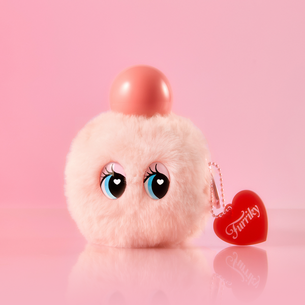 [Furriky] Glow Pink Furry Pouch Keyring