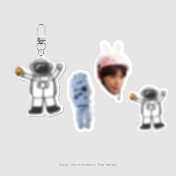 [KITZ] JUMP BOY LIVE_ACRYLIC KEY CHAIN & STICKER SET