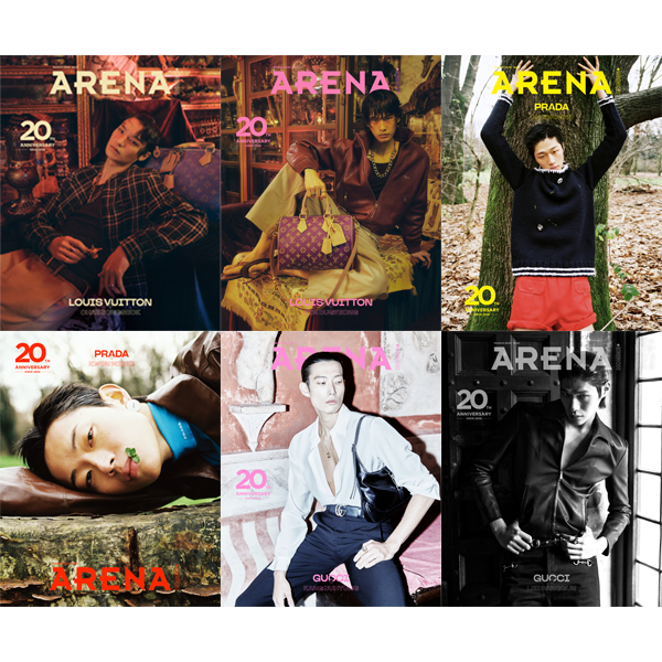 [杂志] [26-02-23] ARENA HOMME 2026.03 *Cover Random 1p out of 20p