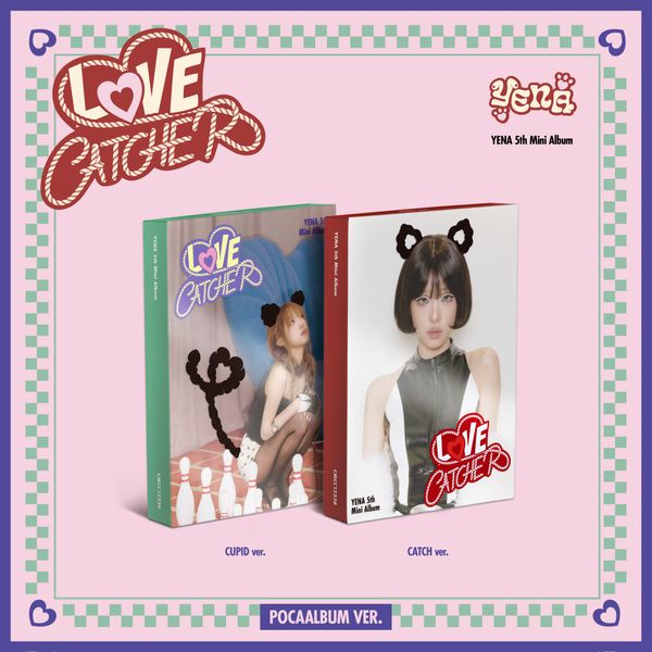 [2CD SET] YENA - 5th Mini Album [LOVE CATCHER] (POCAALBUM Ver.)