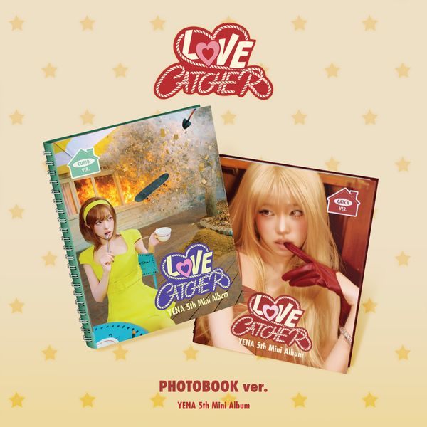 [Ktown4u Special Gift] [2CD SET] YENA - 5th Mini Album [LOVE CATCHER] (PHOTOBOOK Ver.)