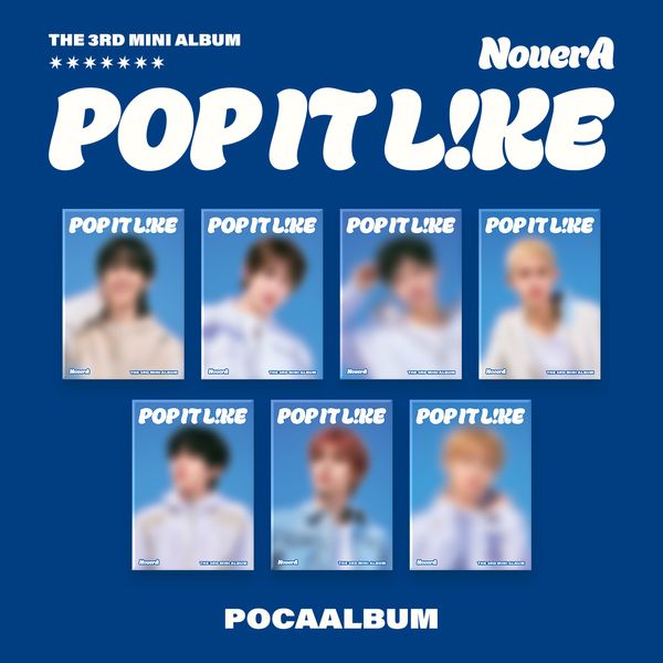 NouerA - 3rd Mini Album [POP IT LIKE] (POCA Ver.) (Random Ver.)