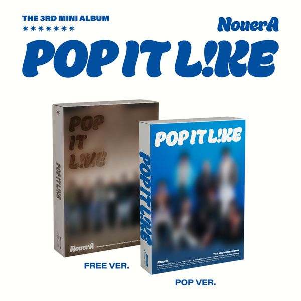 NouerA - 3rd Mini Album [POP IT LIKE] (Random Ver.)