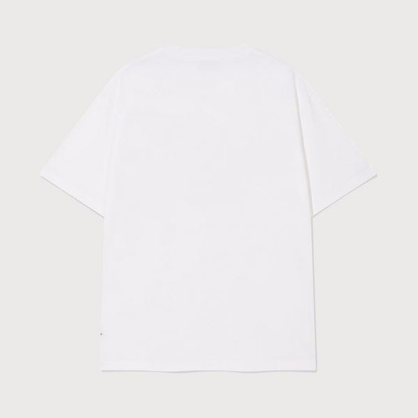 [COVERNAT] 中央标志T恤_白色