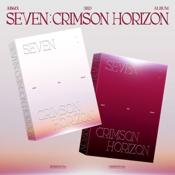 [케타포 Special Gift] [2CD 세트상품] 에이비식스 (AB6IX) - 정규앨범 3집 [SEVEN : CRIMSON HORIZON] (PHOTOBOOK Ver.)