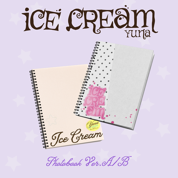 유나 (YUNA) - [Ice Cream] (Photobook Ver.) (Random Ver.)