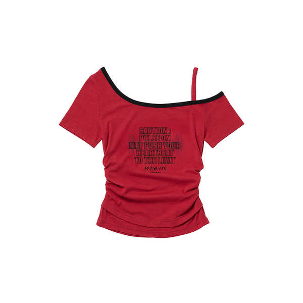 TREASURE - [PULSEONTOUR] TREASURE OFF-SHOULDER T-SHIRT 