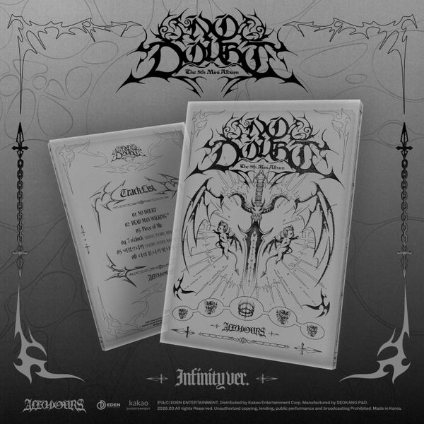 ALL(H)OURS - FIFTH MINI ALBUM [NO DOUBT] (INFINITY Ver.)