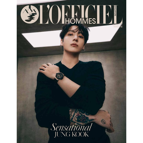 [해외] [26-04-29] 시상 로피시엘 옴므 L'OFFICIEL HOMMES (싱가포르잡지) 2026.03 (표지 : 정국)