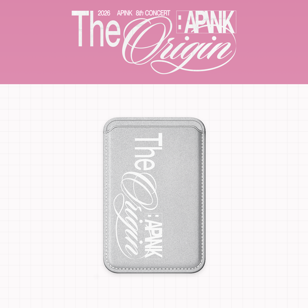 APINK - [8TH CONCERT [The Origin APINK] MD] MAGNETIC CARD WALLET