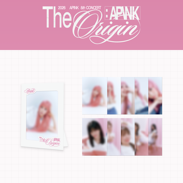 APINK - [8TH CONCERT [The Origin APINK] MD] FILM PHOTO & FRAME SET
