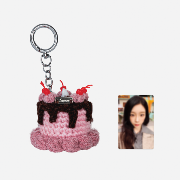TAEYEON (Girls' Generation) - [2026 SM ARTIST BIRTHDAY] CROCHET MINI CAKE KEYRING