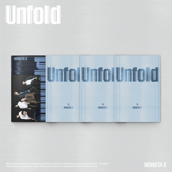 jp.ktown4u.com : [4CD セット] MONSTA X - English Album [Unfold]