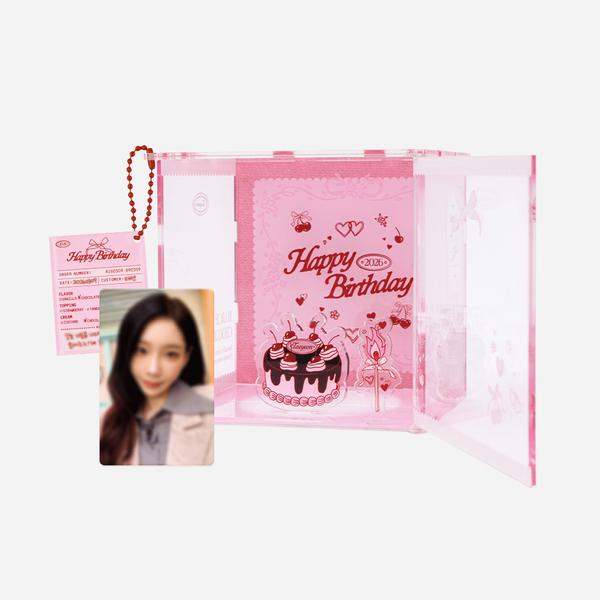 TAEYEON (Girls' Generation) - [2026 SM ARTIST BIRTHDAY] ACRYLIC CAKE BOX