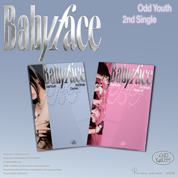ODD YOUTH - 2nd Single Album [Babyface] (Random Ver.)