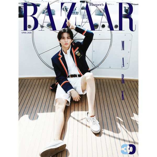 [Magazine] [26-03-25] HARPER'S BAZAAR 2026.04 C Type (Cover : NCT : MARK / Content : NCT : MARK 14p, Kim Seonho 15p, Mun Kayoung 15p)